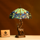 Forest Majesty Tiffany Table Lamp - view 1