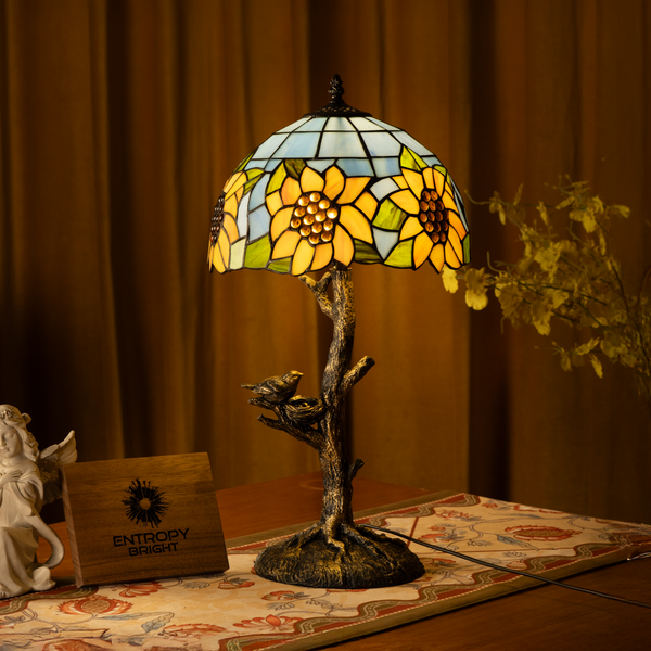 Sunflower Haven Tiffany Table Lamp