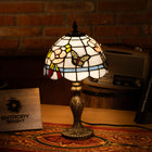 Golden Dawn Blossom Tiffany Lamp - view 8