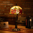 Blush Petal Harmony Tiffany Table Lamp - view 6