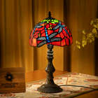 Crimson Flight Tiffany Table Lamp - view 2