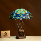 Forest Majesty Tiffany Table Lamp - view 2