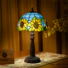 Sunflower Delight Tiffany Table Lamp - view 2