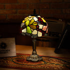 Warm Glow Blossom Tiffany Lamp - view 2