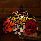 Rosy Sunrise Bliss Tiffany Lamp - view 3