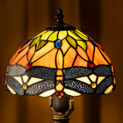 Golden Wings Tiffany Table Lamp - view 3