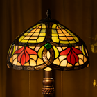 Ruby Garden Tiffany Table Lamp - view 3