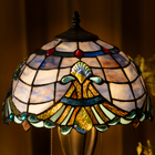 Majestic Wave Tiffany Table Lamp - view 3