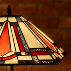 Amber Striped Elegance Tiffany Lamp - view 4