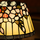Amber Lily Bloom Tiffany Lamp - view 4