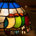Rainbow Harmony Bloom Tiffany Lamp - view 4