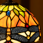 Golden Wings Tiffany Table Lamp - view 4