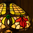 Autumn Petals Tiffany Table Lamp - view 3