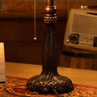 Amber Striped Elegance Tiffany Lamp - view 5