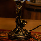 Azure Wave Bloom Tiffany Table Lamp - view 5