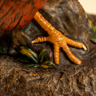 Rooster Sunrise Tiffany Table Lamp - view 5