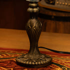 Azure Wave Bloom Tiffany Table Lamp - view 7