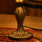 Ruby Flame Elegance Tiffany Lamp - view 5