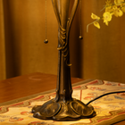 Golden Glow Tiffany Lamp - view 5