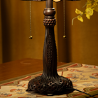 Ruby Garden Tiffany Table Lamp - view 5