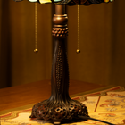 Mystic Leaf Tiffany Table Lamp - view 5