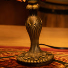 Warm Glow Blossom Tiffany Lamp - view 7