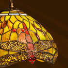 Dragonfly Serenade Tiffany Pendant - view 3