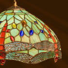 Dragonfly Haven Tiffany Pendant - view 3