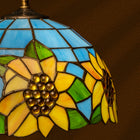 Sunflower Bliss Tiffany Pendant - view 3