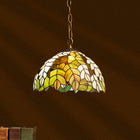 Golden Leaf Whisper Tiffany Pendant - view 2