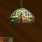 Dragonfly Haven Tiffany Pendant - view 2