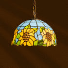 Sunflower Bliss Tiffany Pendant - view 1