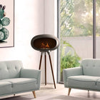 Outdoor&Indoor Tripod Floor Standing Fireplace - view 6