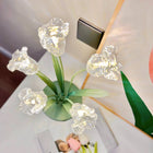 Crystal Bell Orchid Table Lamp - view 4