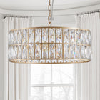 Modern Crystal Drum Chandelier – Timeless Elegance & Radiant Glow - view 3