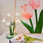 Crystal Bell Orchid Table Lamp - view 5