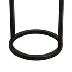 Modern Industrial Black Open Frame Table Lamp, White - view 6