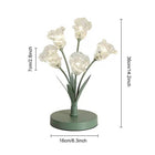 Crystal Bell Orchid Table Lamp - view 6