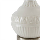 Ceramic White Base Nightstand Table Lamp - view 5