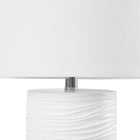 Dimmable Textured Table Lamp, Matte White - view 5