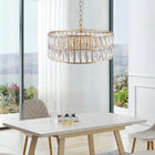 Modern Crystal Drum Chandelier – Timeless Elegance & Radiant Glow - view 2