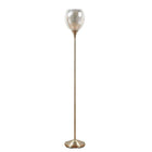 Frosted Glass Bronze Floor Lamp - view 2