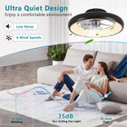 20-inch Black LED Ceiling Fan Light - view 2
