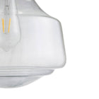 Bell Shaped Farmhouse Glass Pendant - view 5