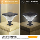 Solar Street Lamp Cap with Base 1 pack - view 7