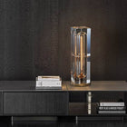 Minimalist Crystal Led Table Lamp // Tall Cuboid - view 5
