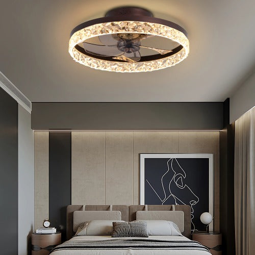 Low Profile Ceiling Fan with Light -Smart & Stylish Comfort