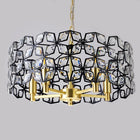 Modern Crystal Chandelier -Luxury Round Ceiling Light Fixture - view 5
