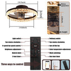 Low Profile Ceiling Fan with Light -Smart & Stylish Comfort - view 8